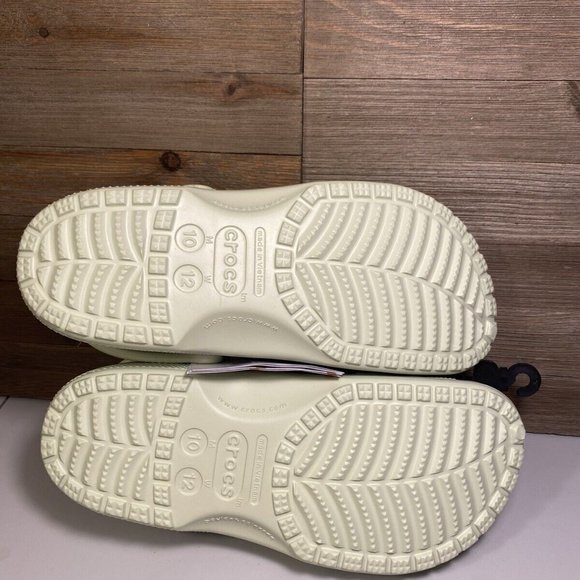 Mens Crocs Classic Clog Slip On Waterproof Sandals Celery Green 10001-335 main image 4